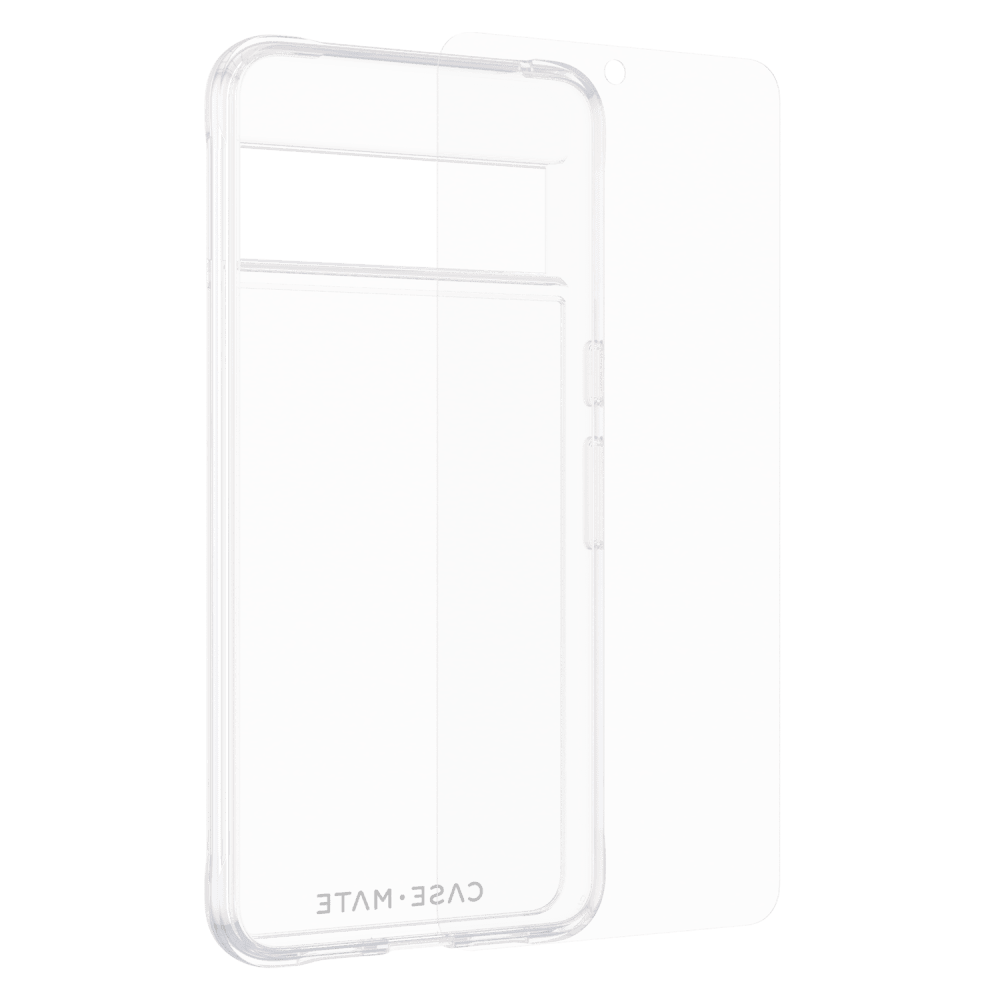 Case-Mate Protection Pack Tough Case and Glass Screen Protector for Google Pixel 8 Pro by Case-Mate
