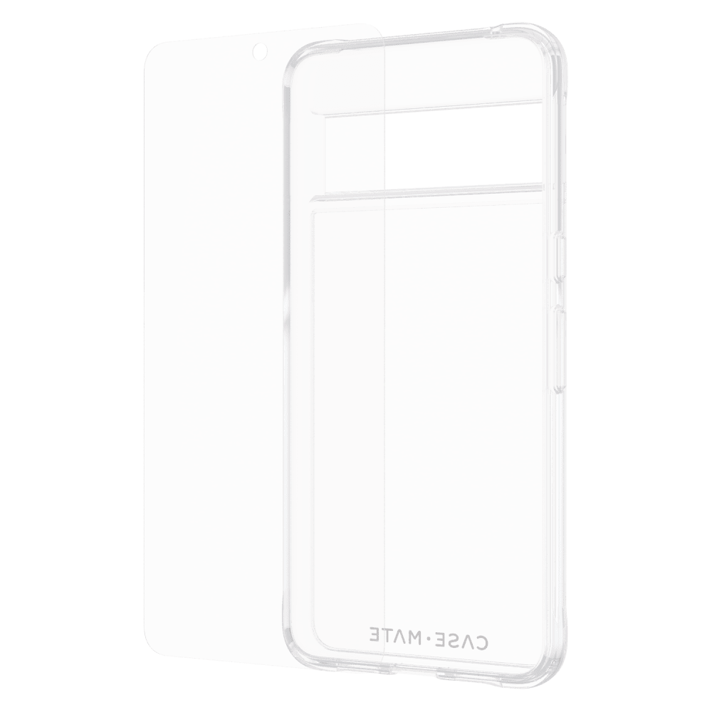 Case-Mate Protection Pack Tough Case and Glass Screen Protector for Google Pixel 8 Pro by Case-Mate