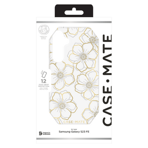 Case-Mate Floral Gems Case for Samsung Galaxy S23 FE by Case-Mate