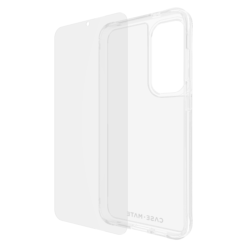 Case-Mate Protection Pack Tough Case and Glass Screen Protector for Samsung Galaxy S24 Plus by Case-Mate