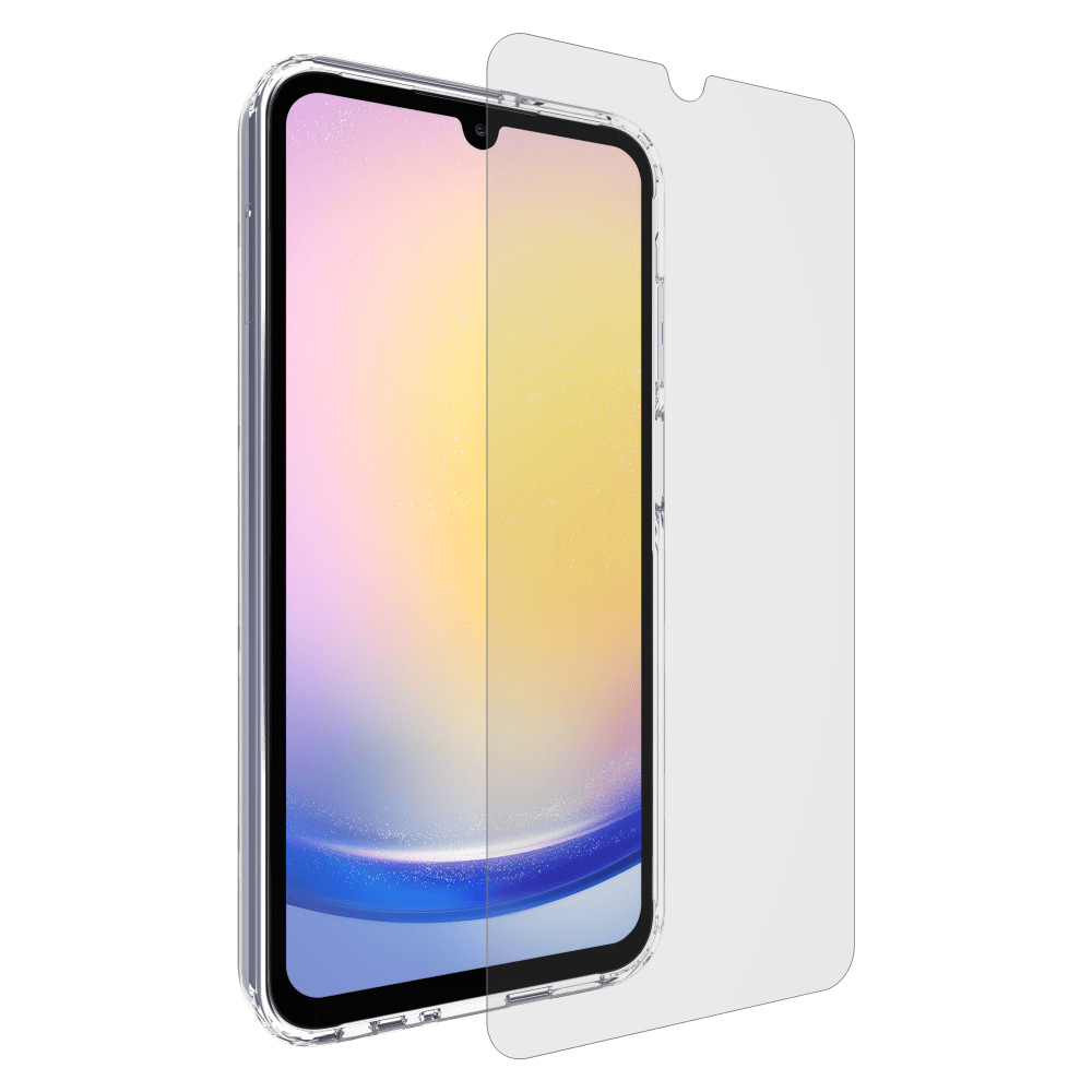 Case-Mate Protection Pack Tough Case and Glass Screen Protector for Samsung Galaxy A25 5G by Case-Mate