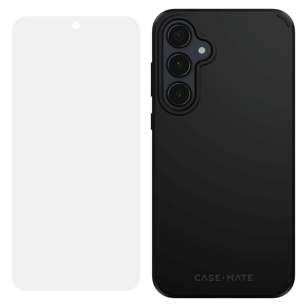 Case-Mate Protection Pack Tough Case and Glass Screen Protector for Samsung Galaxy A35 5 by Case-Mate