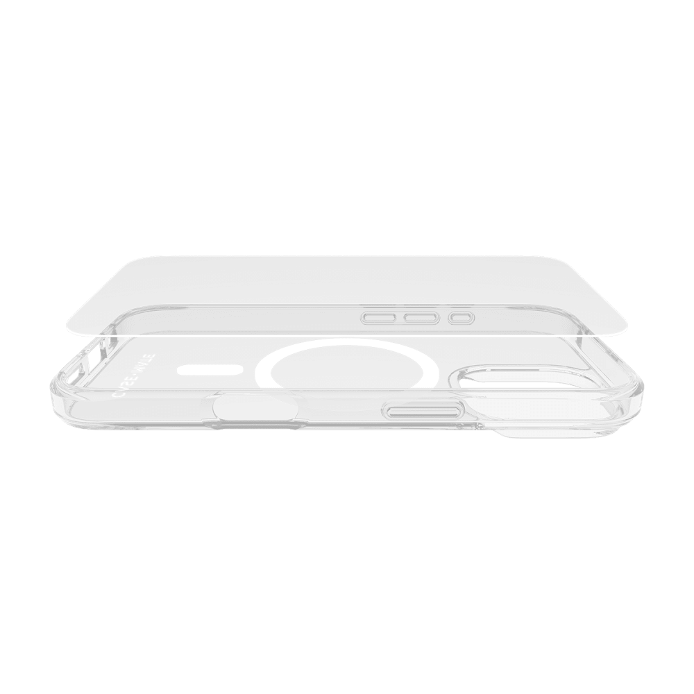 Case-Mate Protection Pack Tough Case and Glass Screen Protector for Apple iPhone 16 by Case-Mate