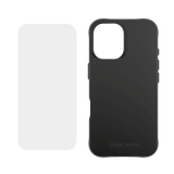 Case-Mate Protection Pack Tough Case and Glass Screen Protector for Apple iPhone 16 by Case-Mate