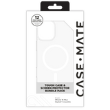 Case-Mate Protection Pack Tough Case and Glass Screen Protector for Apple iPhone 16 Plus by Case-Mate