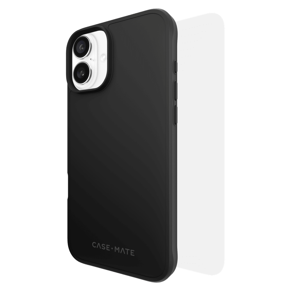 Case-Mate Protection Pack Tough Case and Glass Screen Protector for Apple iPhone 16 Plus by Case-Mate