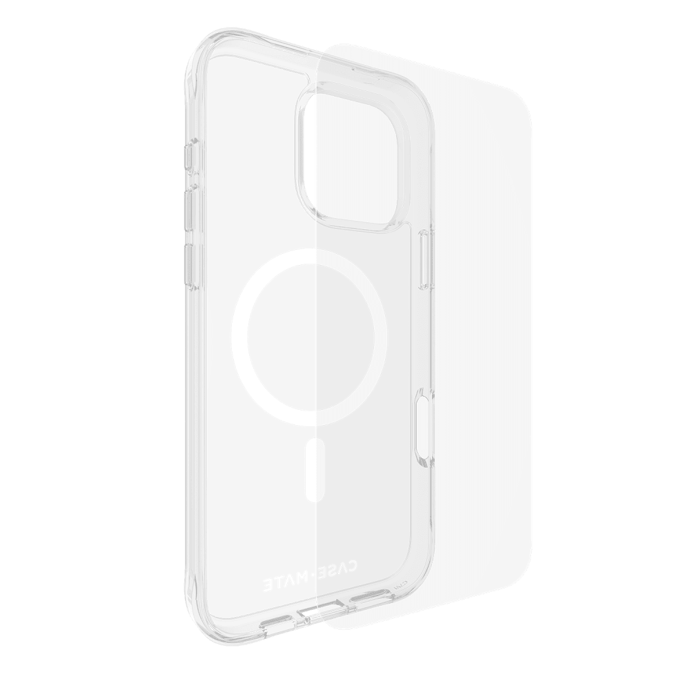 Case-Mate Protection Pack Tough Case and Glass Screen Protector for Apple iPhone 16 Pro Max by Case-Mate