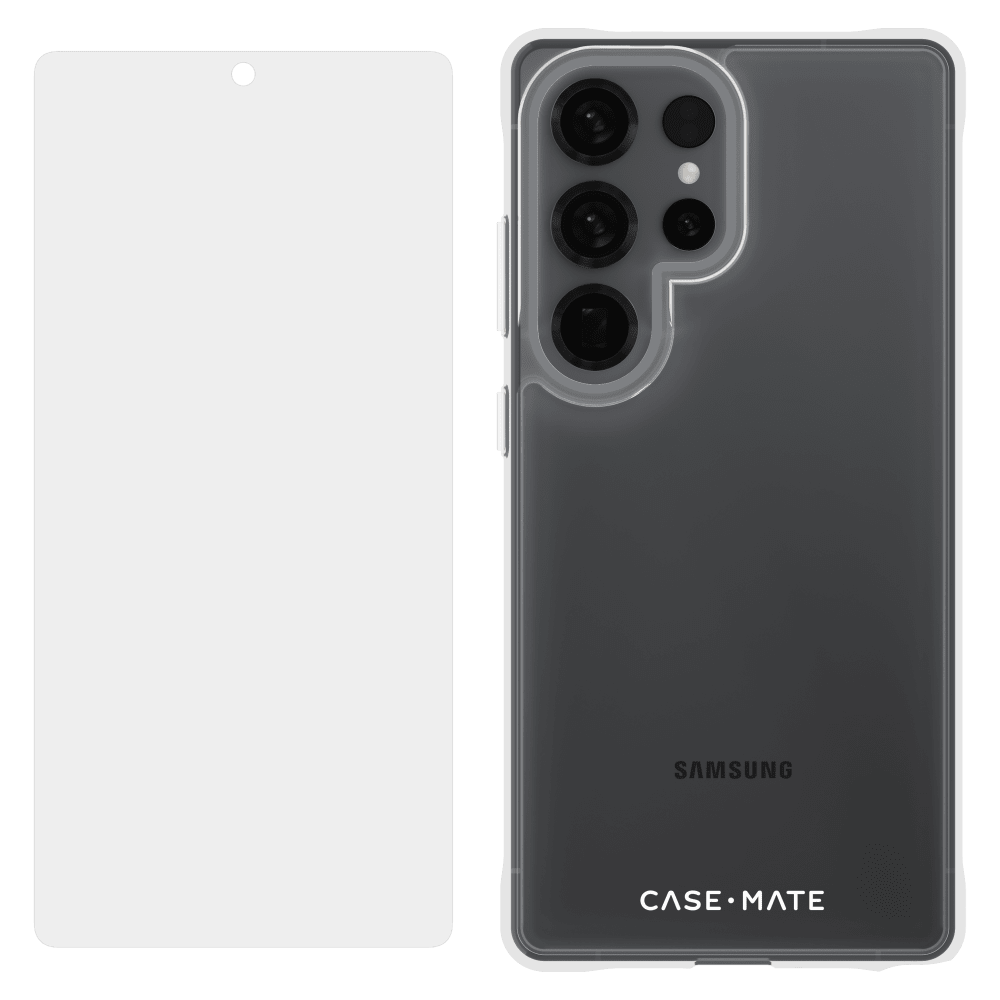 Case-Mate Protection Pack Tough Case and FlexiShield Screen Protector for Samsung Galaxy S 2025 Large by Case-Mate