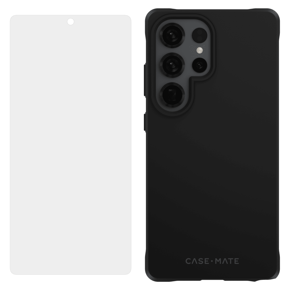 Case-Mate Protection Pack Tough Case and FlexiShield Screen Protector for Samsung Galaxy S 2025 Large by Case-Mate