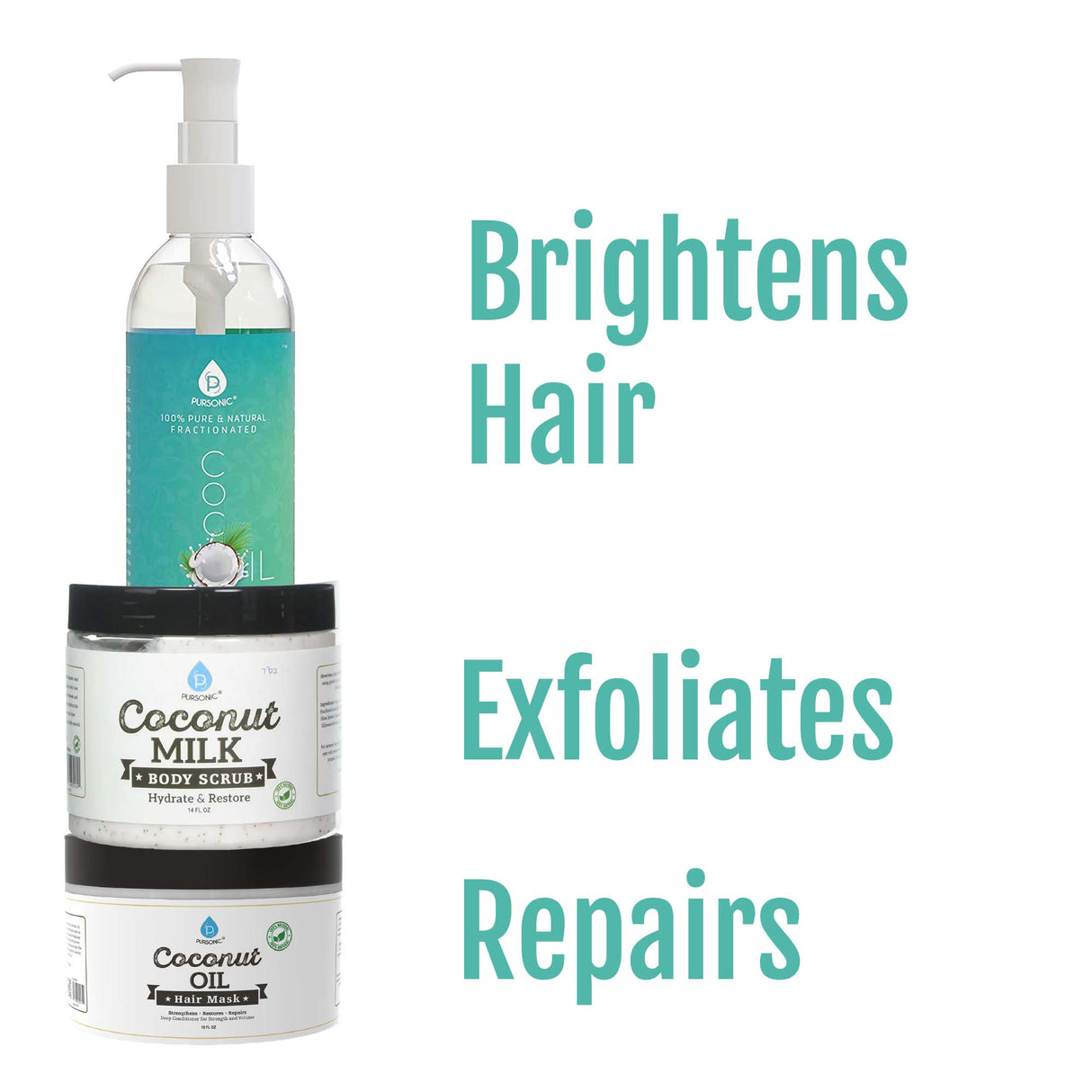 Ultimate Coconut Beauty Bundle by Pursonic