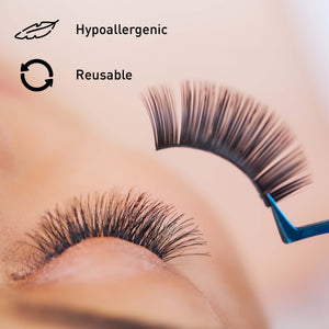 Pursonic 5-Pack Faux Mink Style False Eyelashes Bundle – 25 Pairs with Glue & Applicator by Pursonic