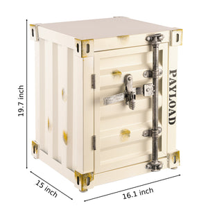 Container Storage Side Table - Small