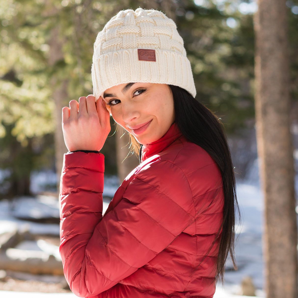 Crest Womens Heated Beanie by Gobi Heat
