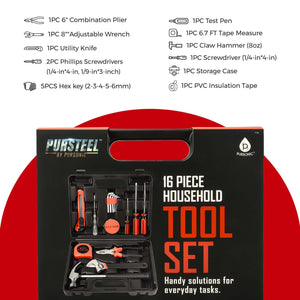 🛠️ Pursonic Car Vacuum, Handy Solutions 9-Piece Tool Kit & 11-in-1 Multifunction Tool Bundle – The Ultimate Home & Auto Essential Set 🚗🔧 by Pursonic