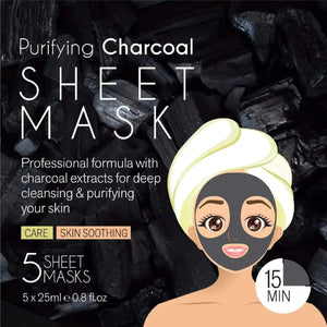 Purifying Charcoal Sheet Mask by Pursonic