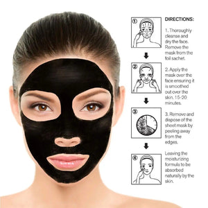 Purifying Charcoal Sheet Mask by Pursonic