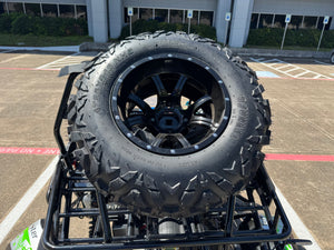 TrailMaster Cheetah 300Pro EFI Deluxe UTV Go Kart, Shaft Drive, Liquid Cooled CVT Auto with Reverse, Side Doors, Hard Top, Windshield, LED Light Bar