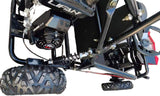 TrailMaster Cheetah 3 Kids Mini Go Kart, 80cc gas engine, seat belt, Kids Ages 4-9