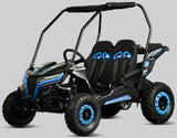 TrailMaster Cheetah-6 Go Kart, 5.5hp Electric Start, Remote Start/Kill with Reverse, Kids Ages 4-9