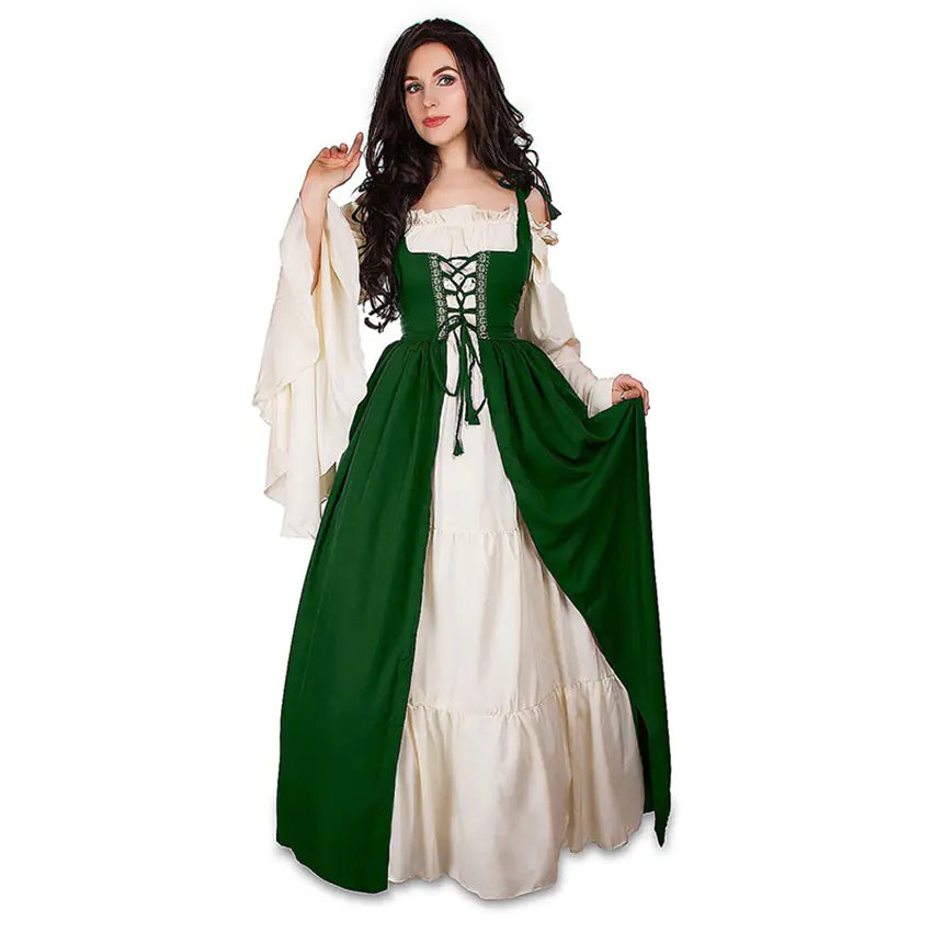 Medieval Costume Dress for Women's Halloween Party