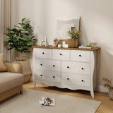 Closet Storage Organizer with 7 Folding Fabric Drawers-Gray