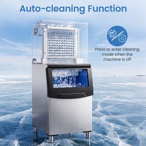 Freestanding Commercial Ice Maker 450 lbs/24H
