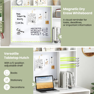 13 FT Large Patio Umbrella Outdoor Double-Sided Table Market Umbrella with Crank Handle-Red