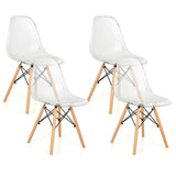 Complete Modern Dining Set: 5-Piece Dining Chairs and Table Bundle – Sleek  Comfortable  and Durable