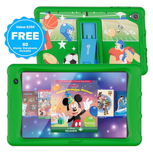 Contixo K80A - 8" Kids Tablet, 2025 Model, 80 FREE Disney eBooks, Educational Android Tablet for Ages 3-12, 32GB, Kid-Proof Case with Kickstand, Android 13 by Contixo