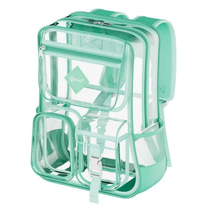 Contixo Heavy Duty Clear Backpack - PVC Transparent, Stadium Ap