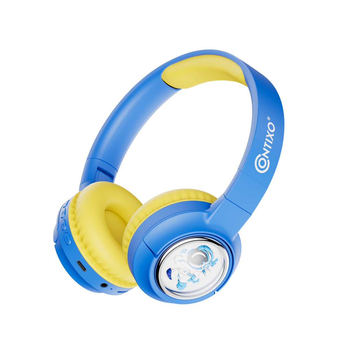 Contixo KB6 Kids Bluetooth Headphones (Blue) by Contixo
