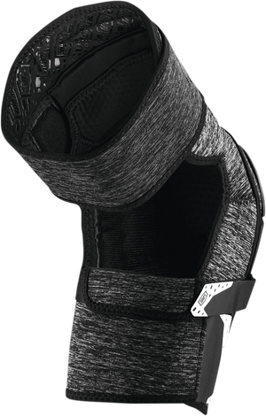 100% Fortis Knee Guards - Gray/Black - S/M 70007-00003