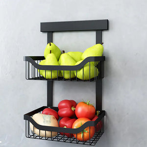 Punch-Free Stainless Steel Kitchen Storage Shelf