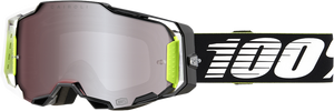 100% Armega Goggles - RACR - HiPER Silver Mirror 50003-00007