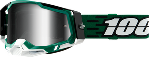 100% Racecraft 2 Goggles - Milori - Silver Mirror 50121-252-16