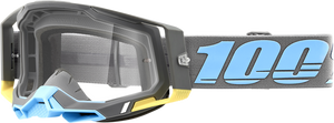 100% Racecraft 2 Goggles - Trinidad - Clear 50009-00008