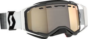 SCOTT Prospect Snow Cross Goggle - Premium Black/White - Light Sensitive Bronze Chrome 278603-7702245