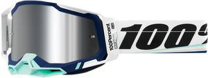 100% Racecraft 2 Goggles - Arsham - Silver Mirror 50010-00011