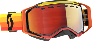 SCOTT Prospect Snow Cross Goggle - Orange/Yellow - Enhancer Red Chrome 272846-1649312