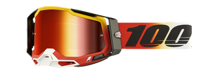 100% Racecraft 2 Goggles - Ogusto - Red Mirror 50010-00024