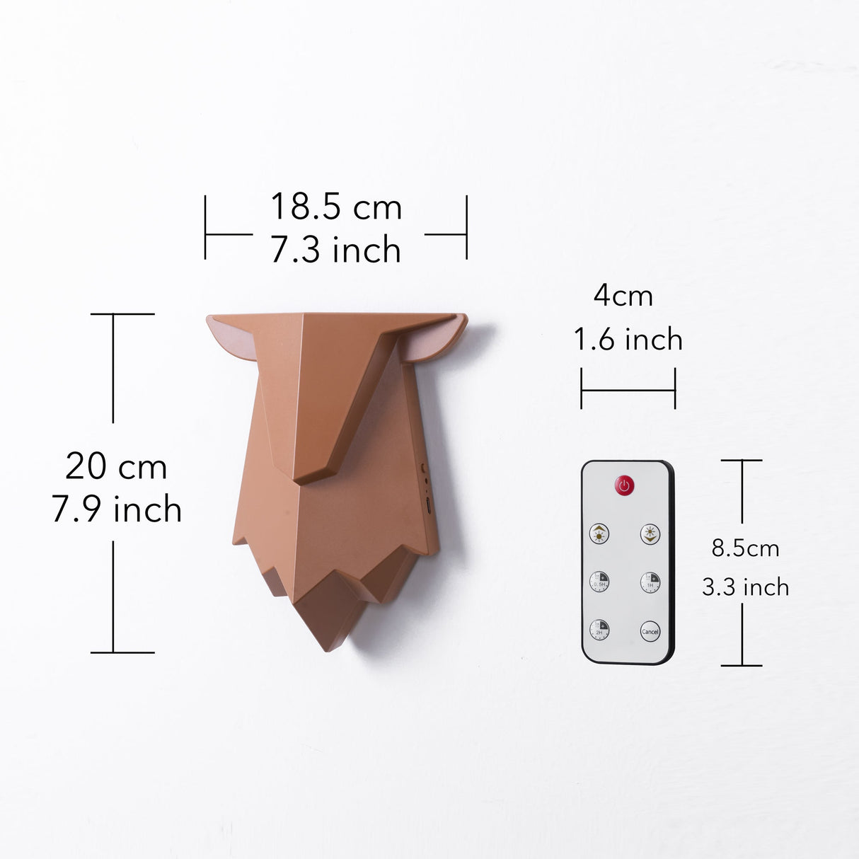 Elk Wall Lamp, Creative Projection Lamp
