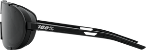 100% Westcraft Sunglasses - Matte Black - Smoke 61046-102-01