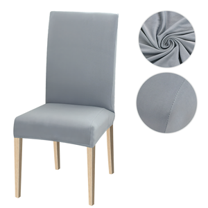 High Stretch Dining Chair Cover, 1/2/4/6pcs Jacquard Spandex Slipcover