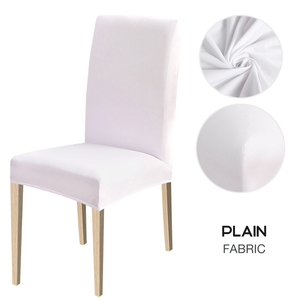 High Stretch Dining Chair Cover, 1/2/4/6pcs Jacquard Spandex Slipcover
