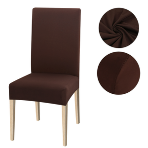 High Stretch Dining Chair Cover, 1/2/4/6pcs Jacquard Spandex Slipcover