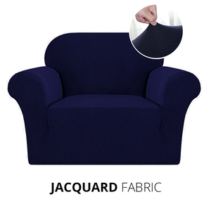 KAS Armchair Cover 4-Styles Elastic Sofa Cover Couch Covers for Living Room Stretchable Slipcover for Chairs - 1 Seater Chair Slip Cover
