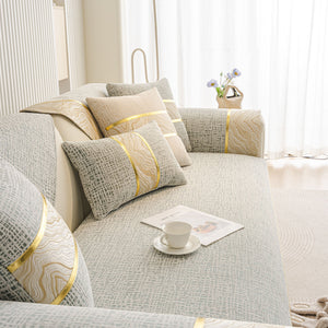 Modern Non-Slip Couch Slipcover, Soft, Durable & Washable Furniture Protector