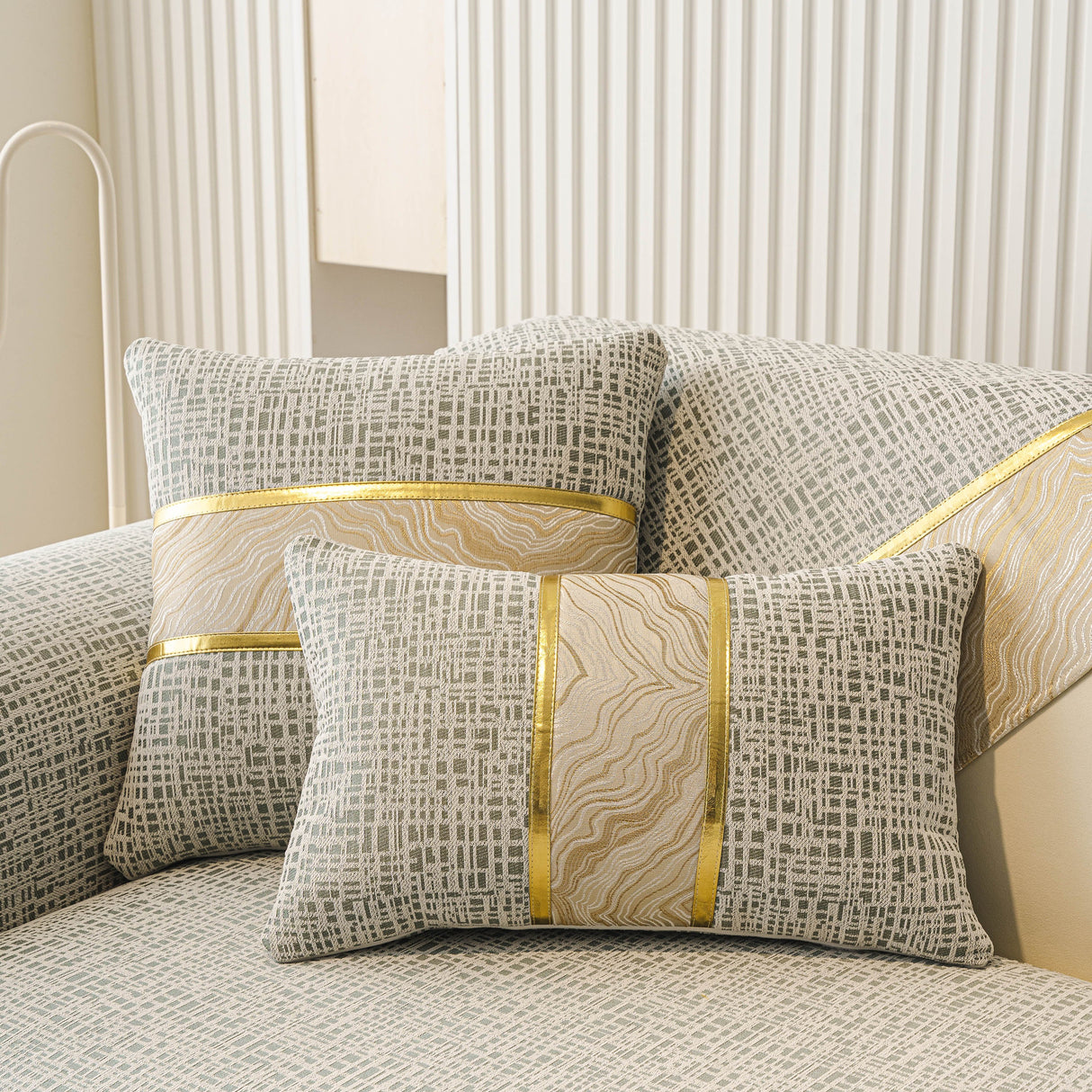 Modern Non-Slip Couch Slipcover, Soft, Durable & Washable Furniture Protector