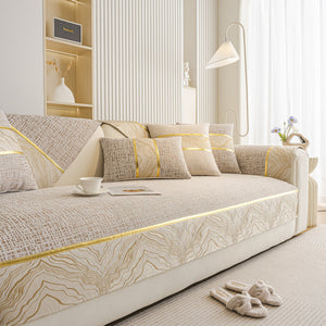 Modern Non-Slip Couch Slipcover, Soft, Durable & Washable Furniture Protector