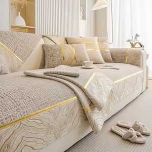 Modern Non-Slip Couch Slipcover, Soft, Durable & Washable Furniture Protector